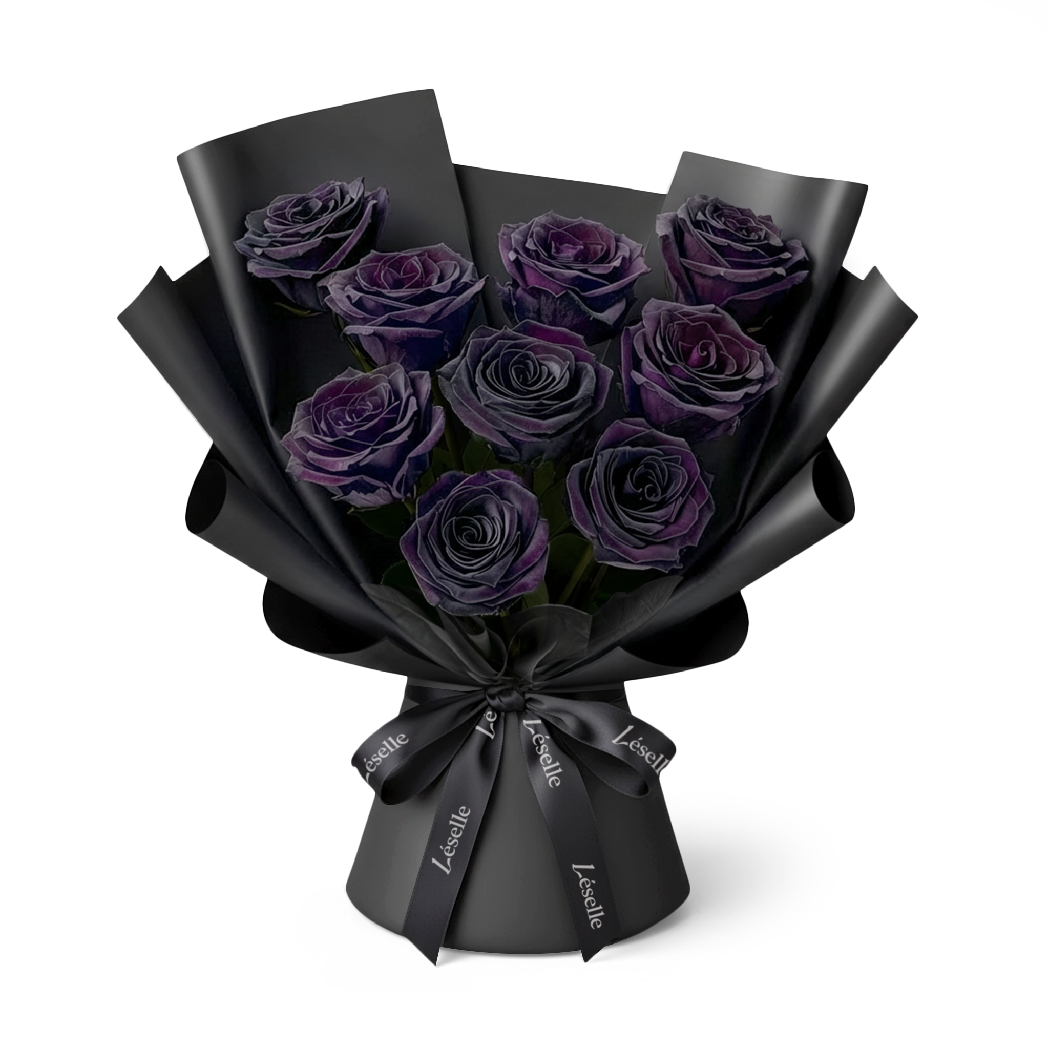 【Valentine's Limited】The Plum // Premium Ecuadorian Dyed Rose Bouquet