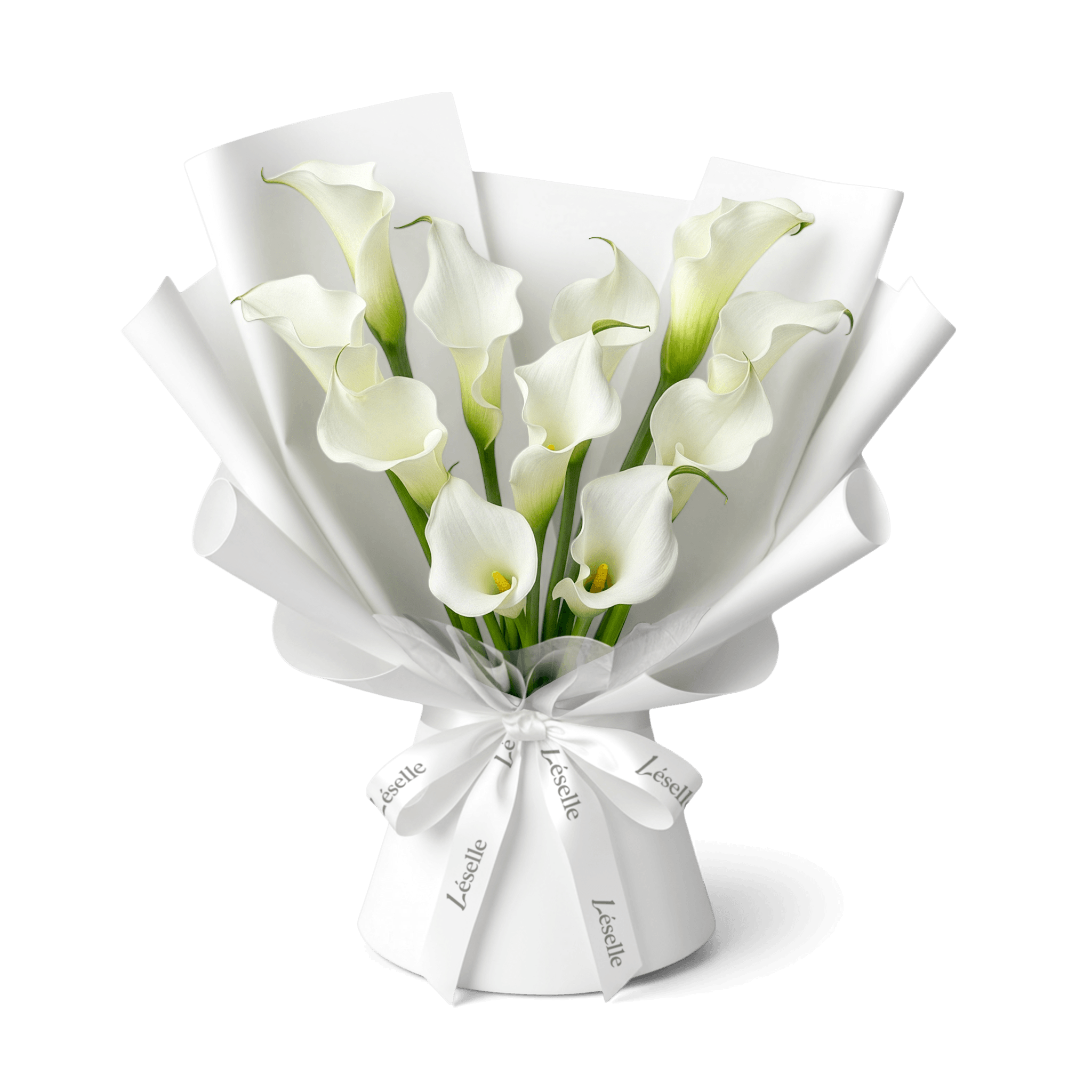 Elegant White Calla Lily Bouquet