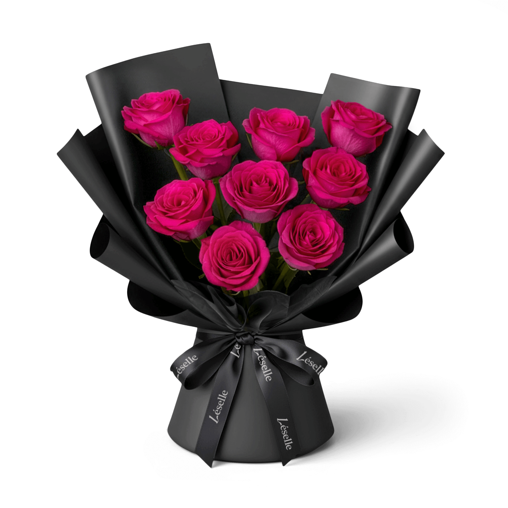 Floyd // Hot Pink Rose Bouquet