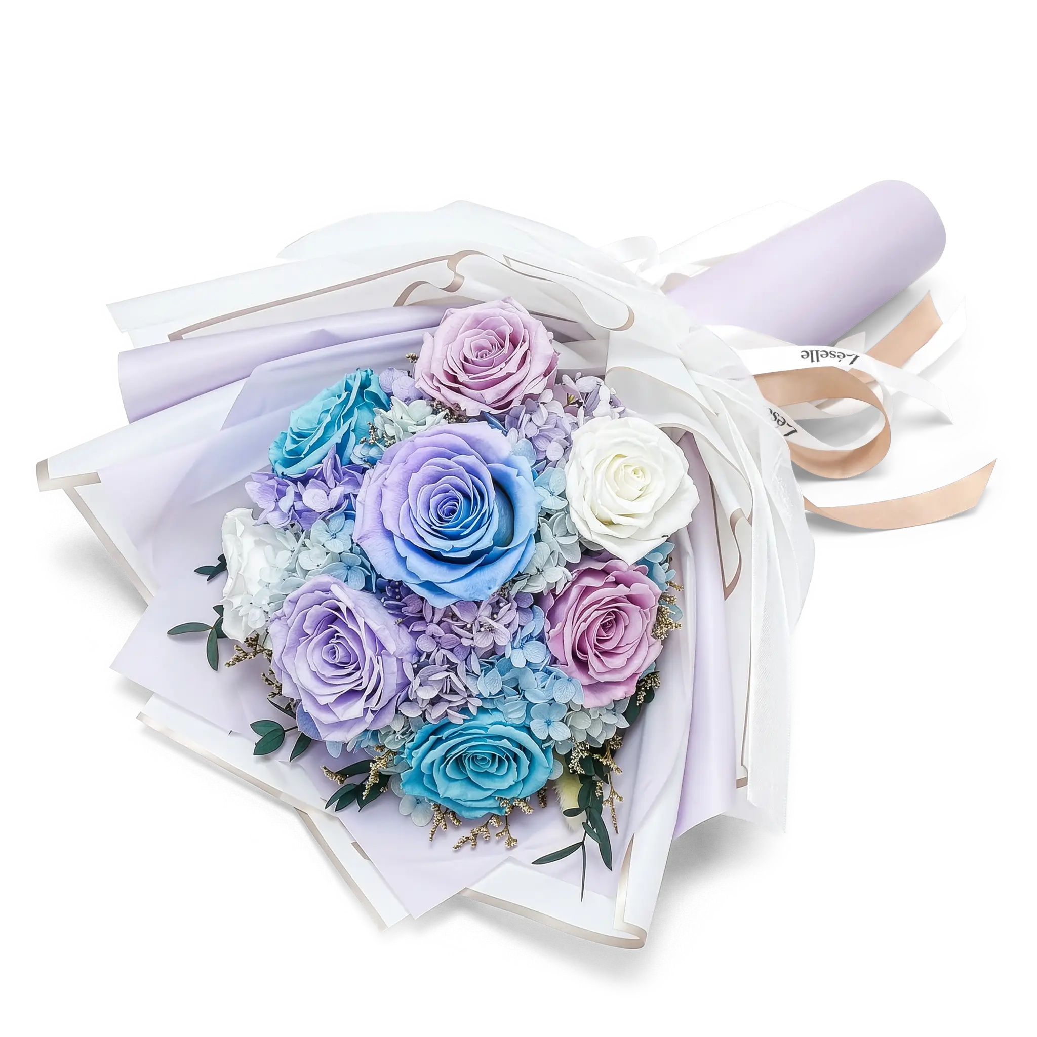 Ethereal Twilight Preserved Rose Bouquet