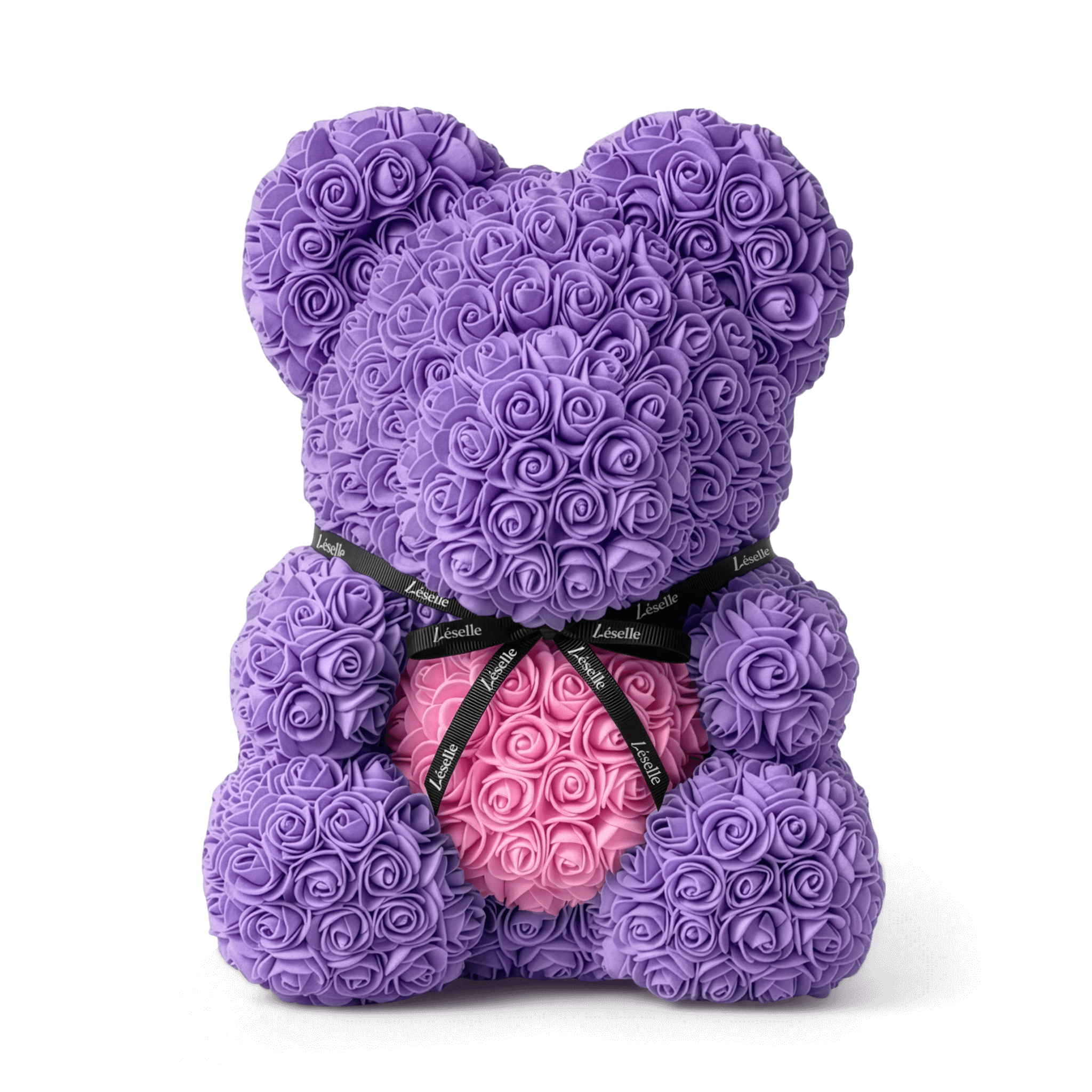 Eternal Rose Bear - Lavender Purple Edition