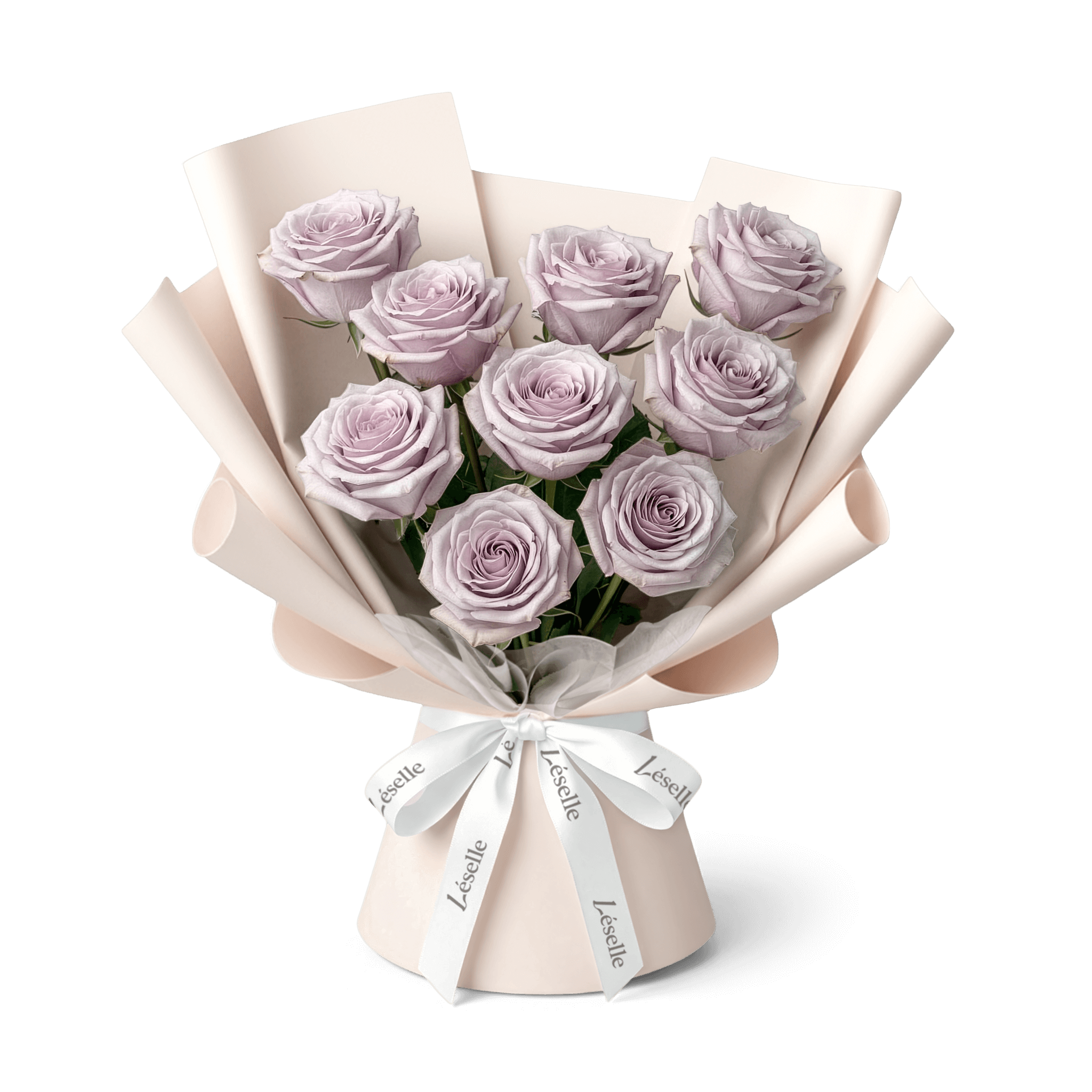 The Menta // Premium Ecuadorian Muted Mauve Rose Bouquet