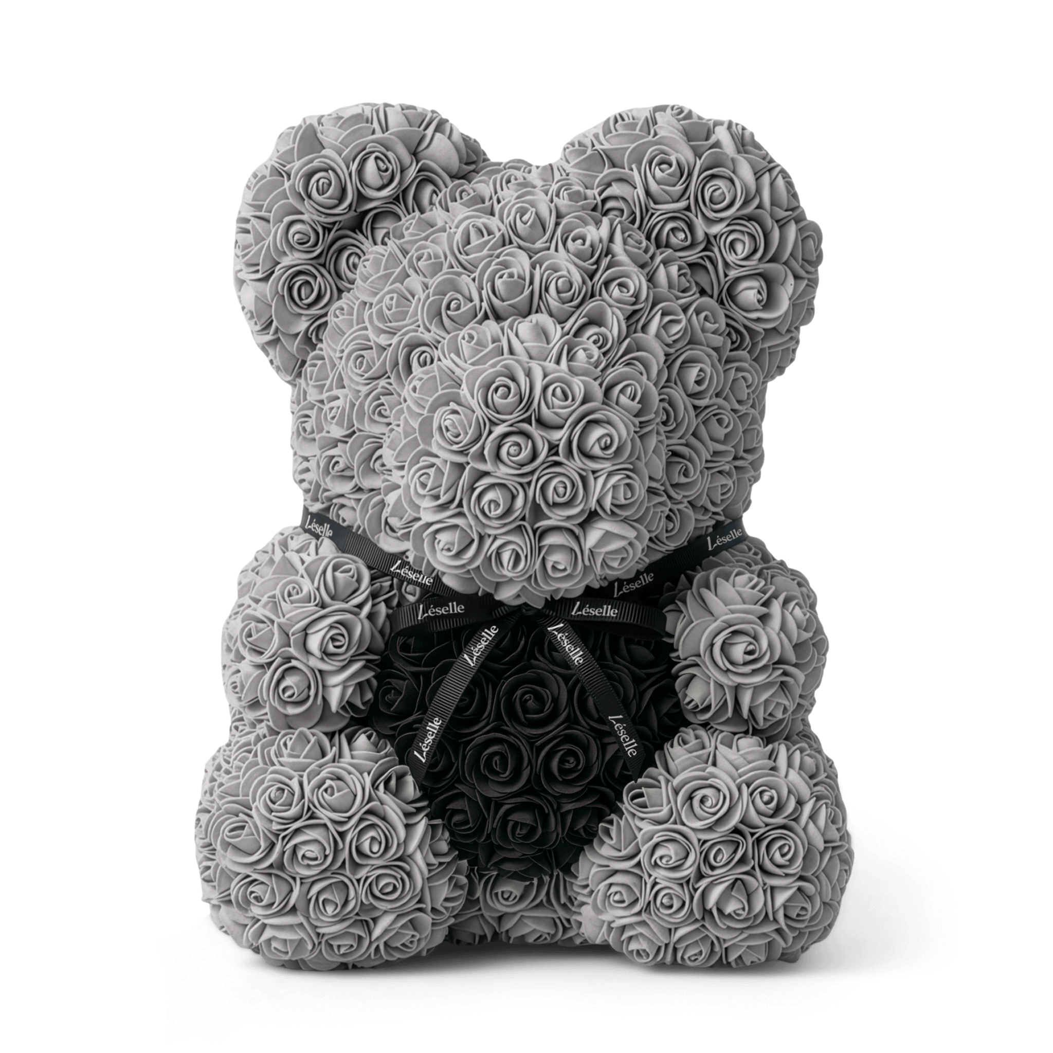 Eternal Rose Bear - Platinum Grey Edition