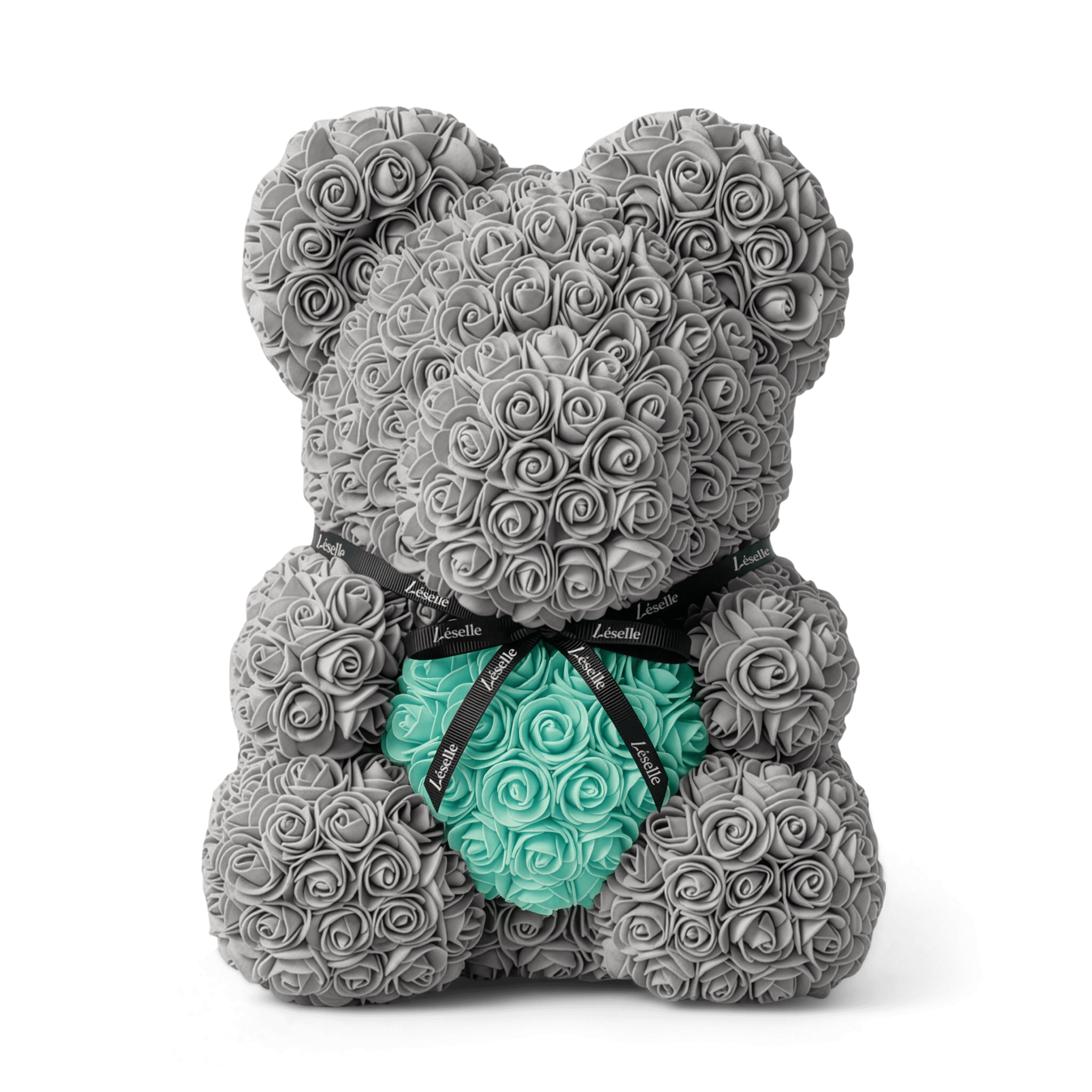Eternal Rose Bear - Platinum Grey Edition