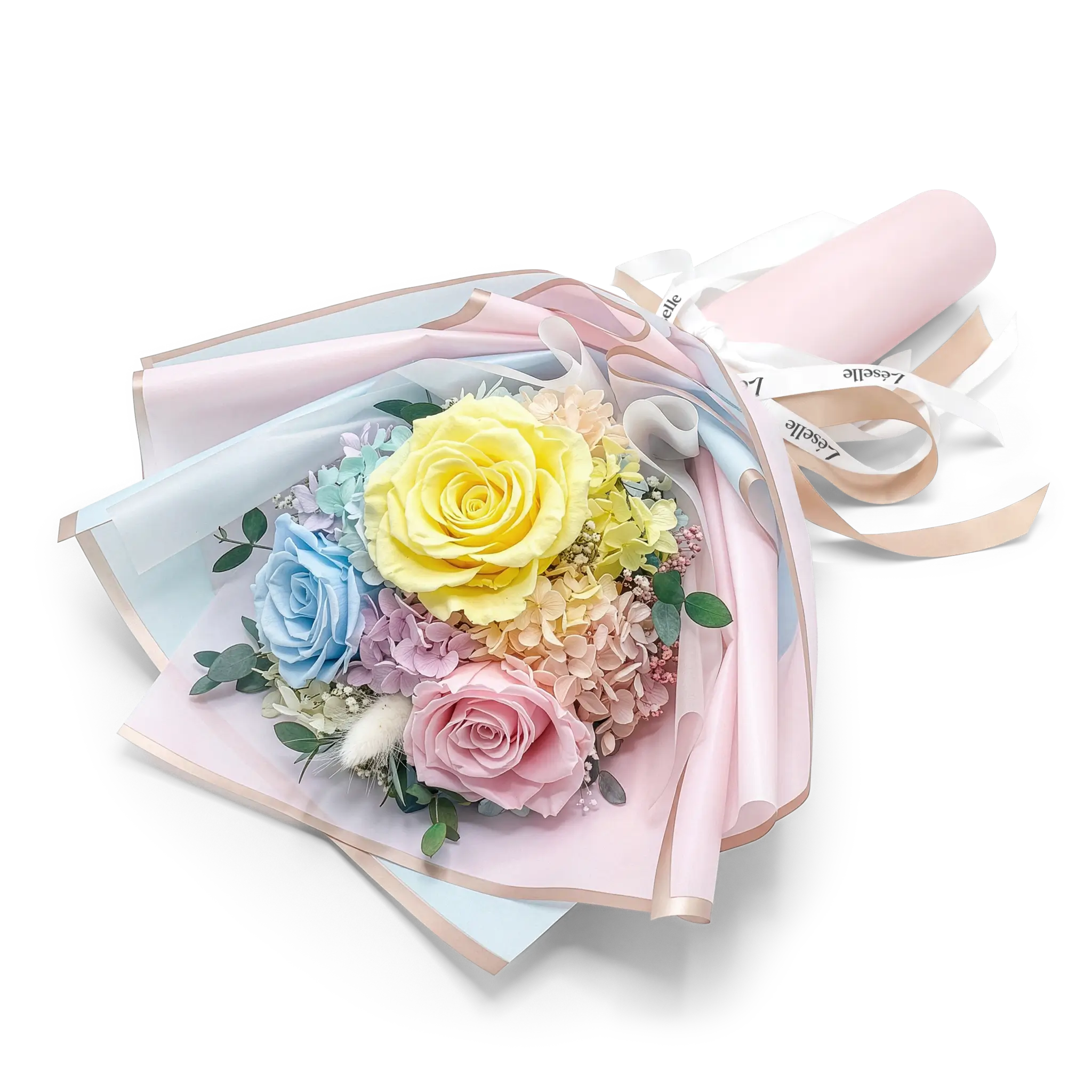 Dreamy Pastel Preserved Bouquet