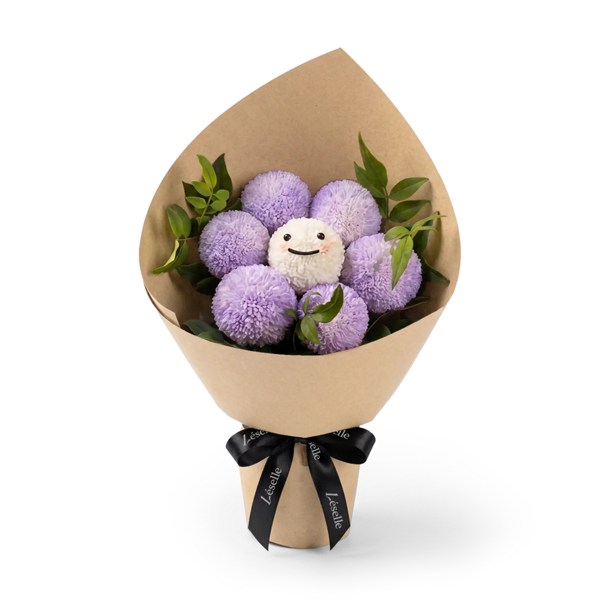 Lilac Smile Pom Pom Bouquet