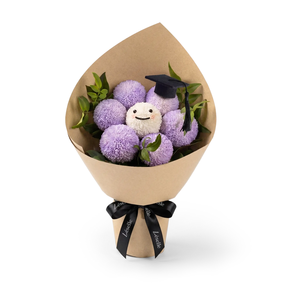 Lilac Smile Pom Pom Bouquet