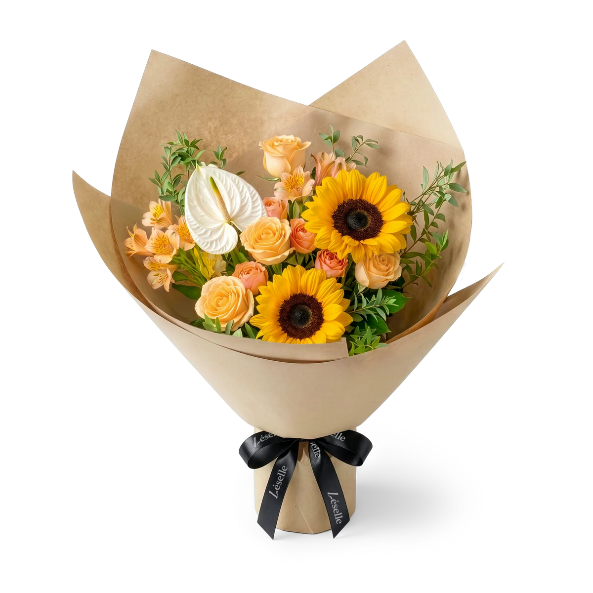 Radiant Warmth Sunflower Mixed Bouquet