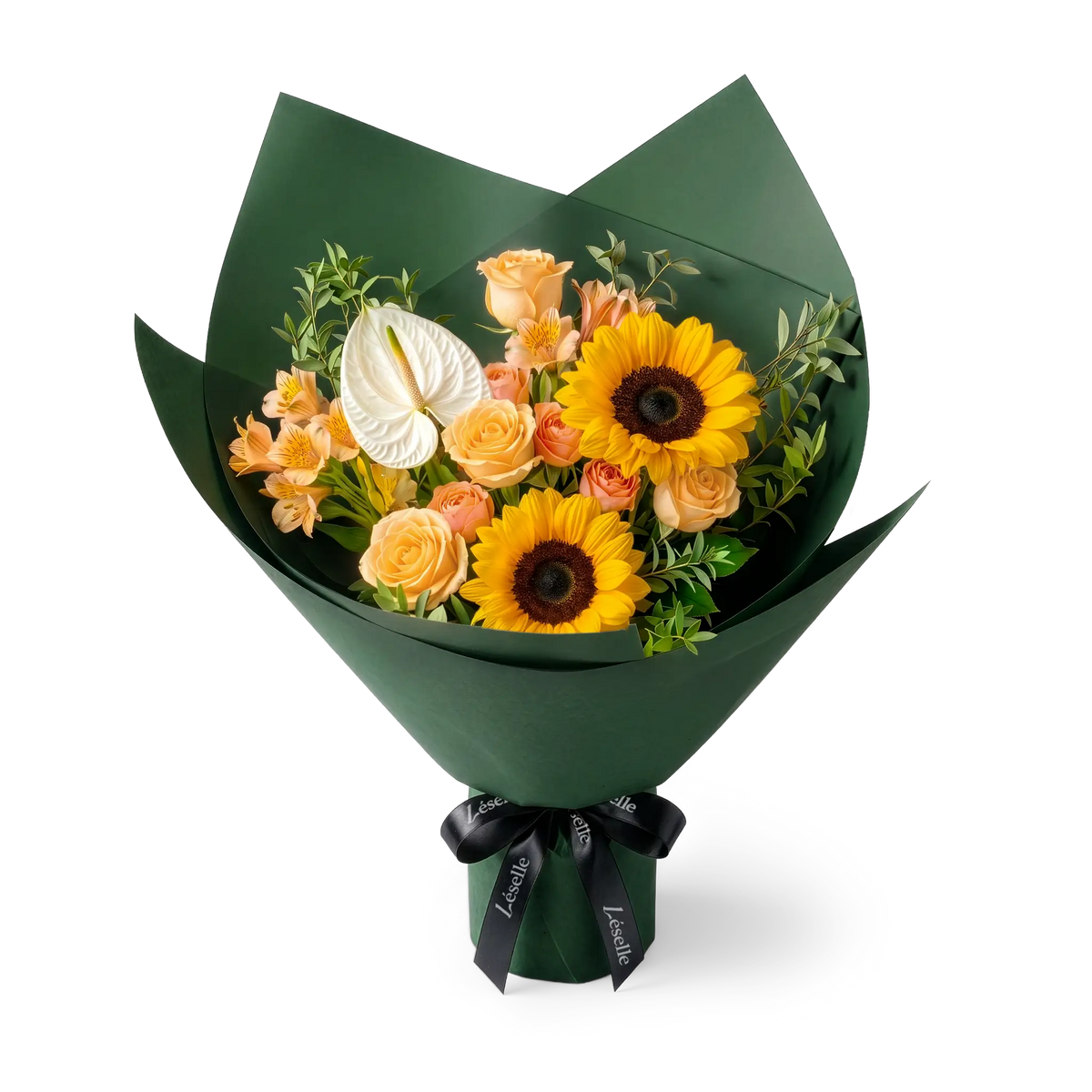 Radiant Warmth Sunflower Mixed Bouquet