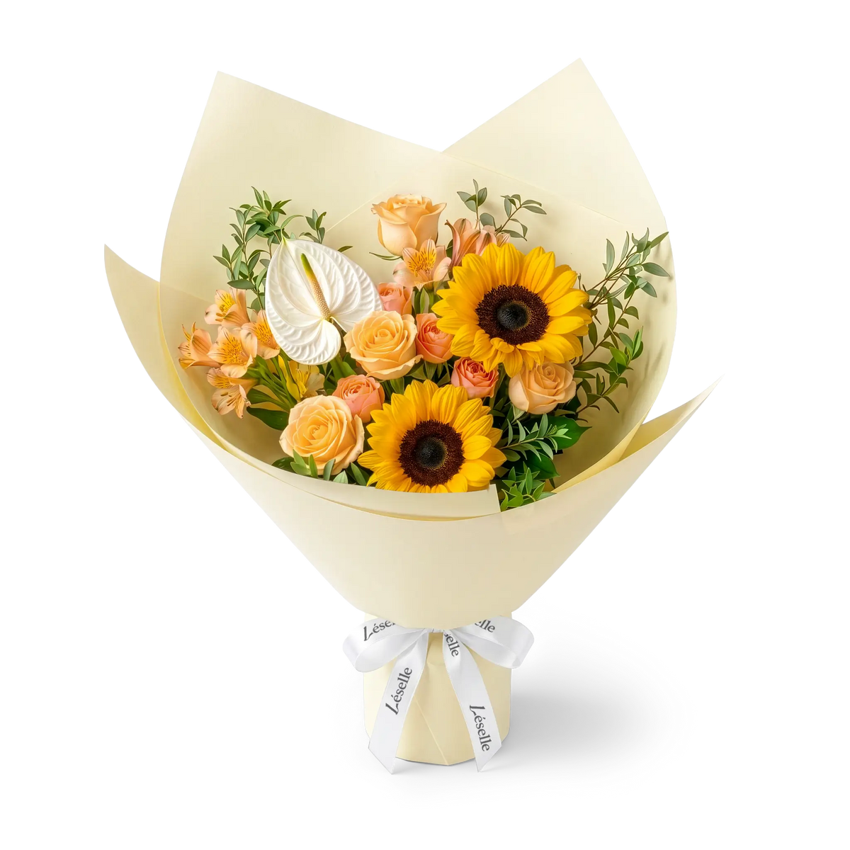 Radiant Warmth Sunflower Mixed Bouquet