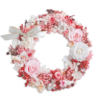 Christmas Wreath (Pink)｜Forever Rose｜Eternal Flower｜Léselle