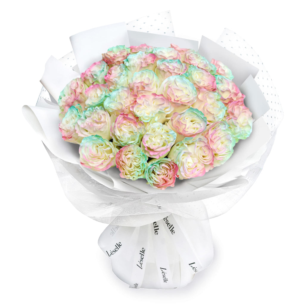 Fresh Flower Bouquet - Aurora Roses - 33/50/99 Roses