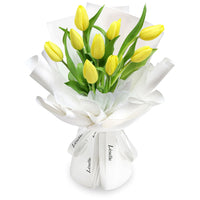 Fresh Flower Bouquet - Yellow Tulips