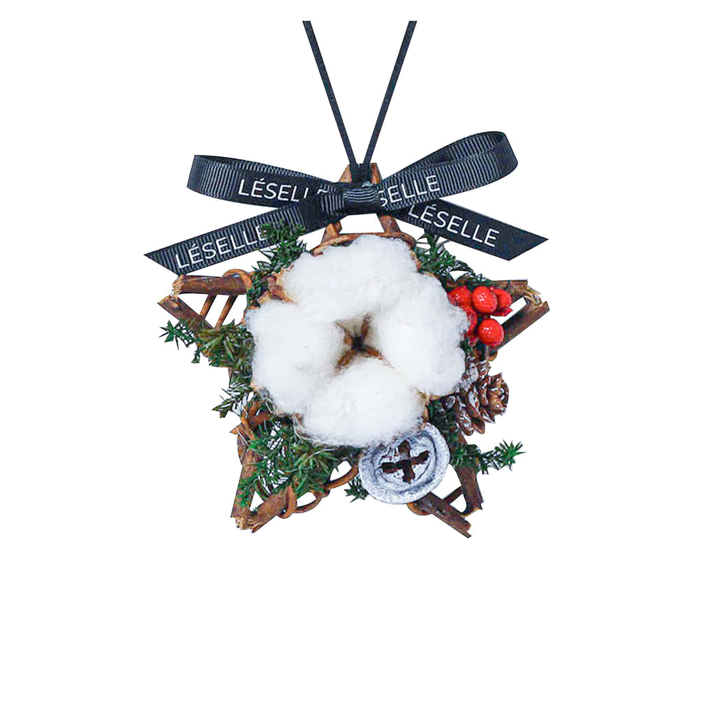 Mini Eternal Christmas Wreath 迷你聖誕五角星永生花環